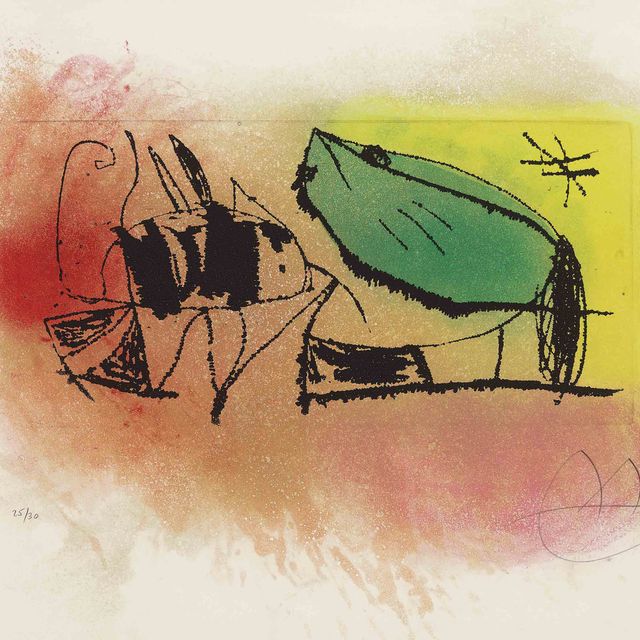 Joan Miró — Лес скарабеев (D. & L. 1018)