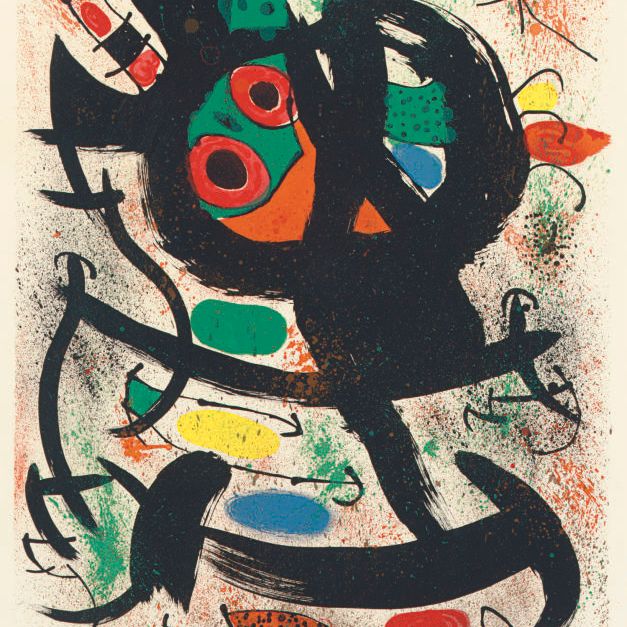 Joan Miró — Выставка в Художественном музее Пасадены (M. 622)
