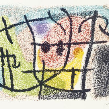Joan Miró — Картонные коробки: Одна пластина (M. 452; см. C. books 103)