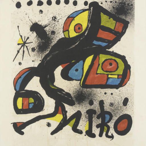 Joan Miró — Плакат для Дома Гауди (M. 1188)