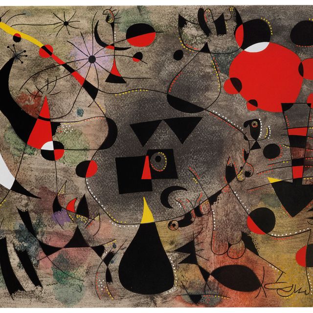 Joan Miró — Созвездия : одна пластина