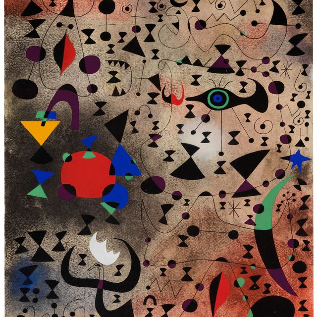 Joan Miró — Созвездия : одна пластина