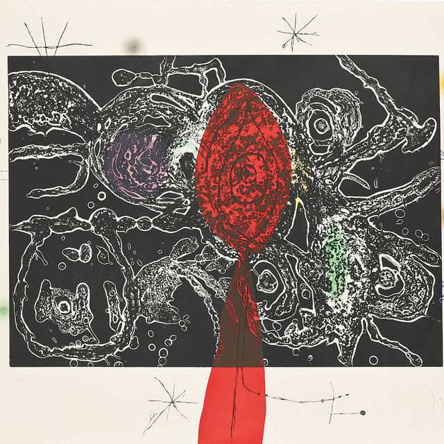 Joan Miró — Одна тарелка, от: Espriu-Miró