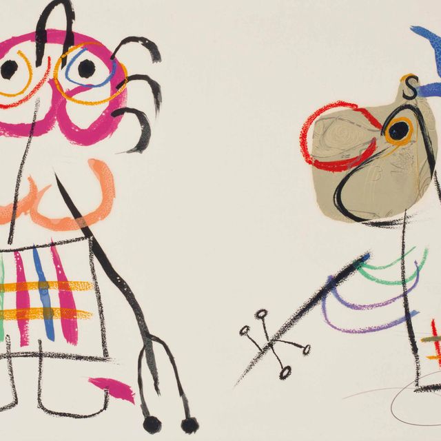 Joan Miró — Любовь к Юбю : один отпечаток