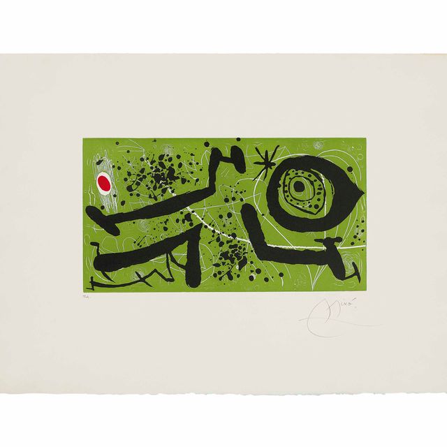Joan Miró — Пикассо и другие воскресшие (Дюпен 588)
