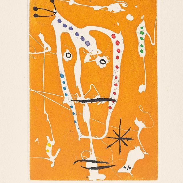 Joan Miró — Без названия, от: Les Brisants