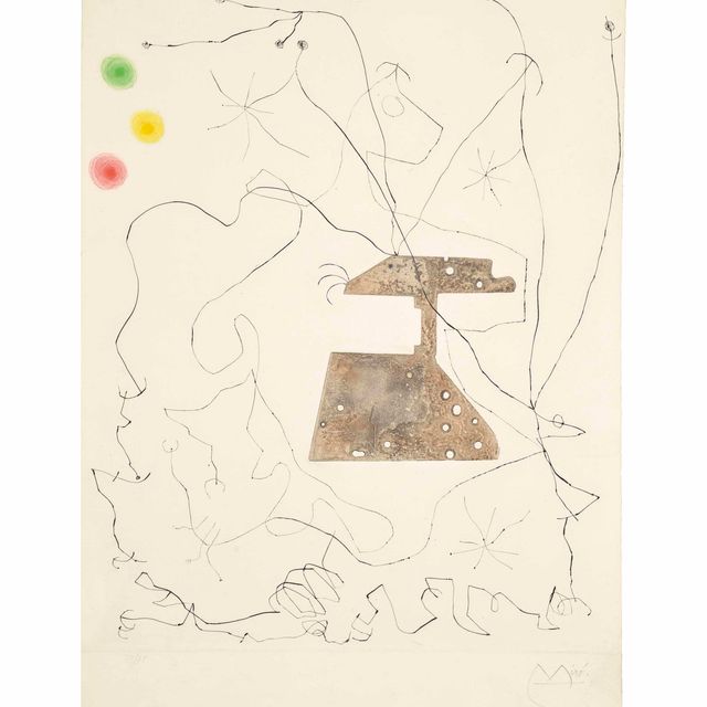Joan Miró — Замок Форжерона (Дюпен II.364)