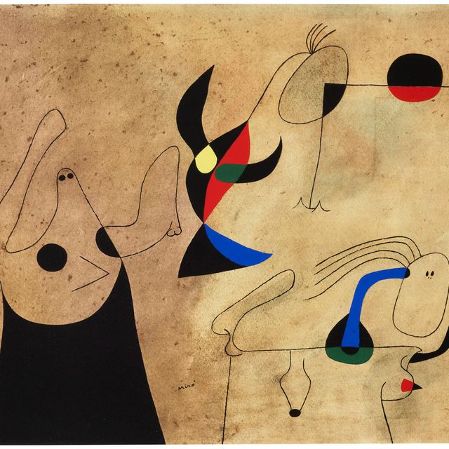 Joan Miró — Созвездия : одна пластина