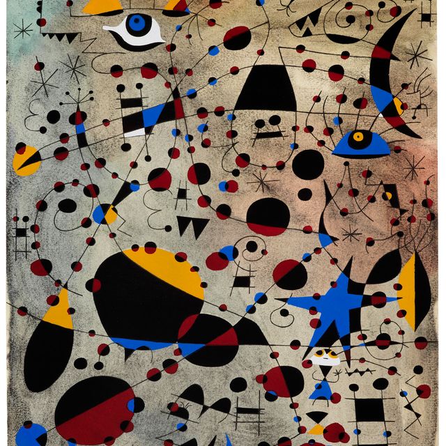 Joan Miró — Созвездия : одна пластина