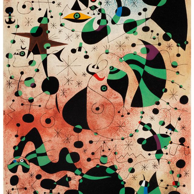 Joan Miró — Созвездия : одна пластина