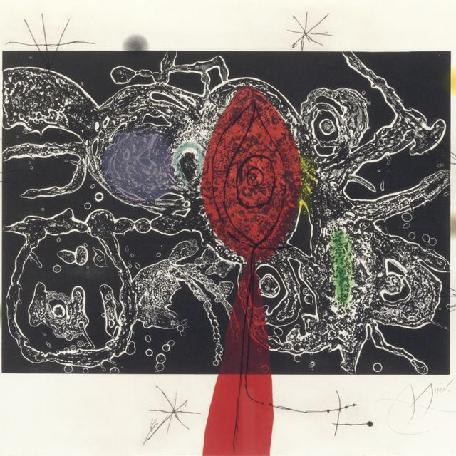 Joan Miró — Эсприу-Миро : одна табличка (D. 870; см. C. books 197)