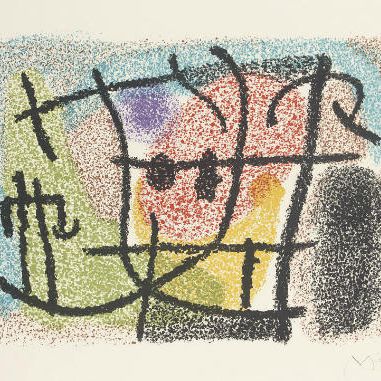 Joan Miró — Без названия , из картонных коробок (M. 452; ср. C. Books 103)