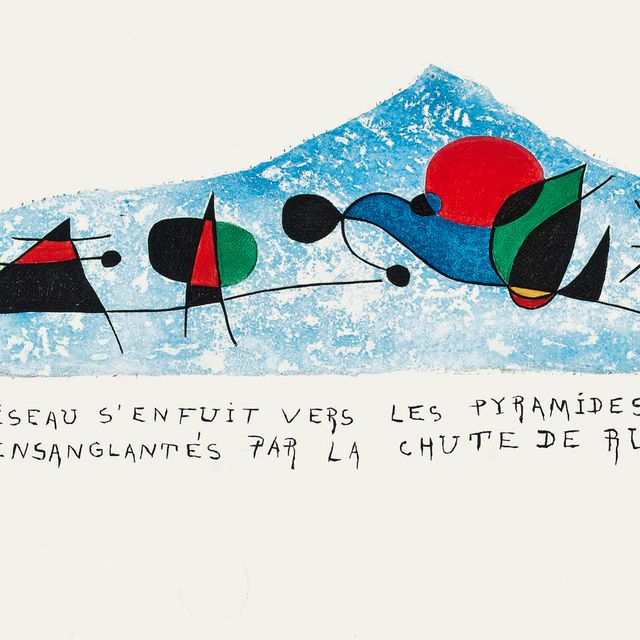 Joan Miró — И о красоте пирамид (М. 1707)