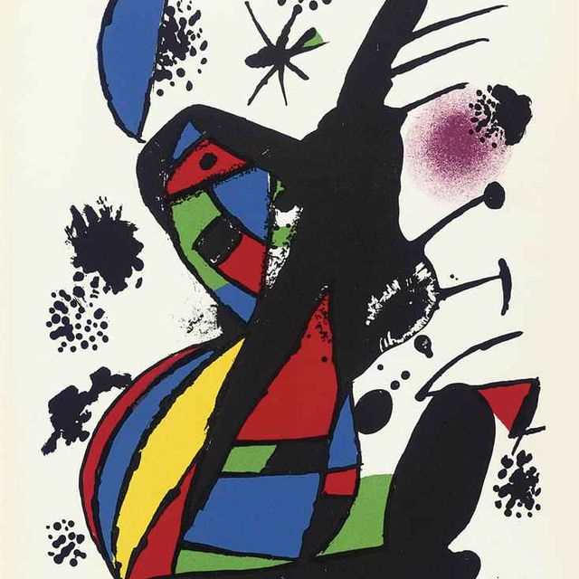 Joan Miró — Франсуа Шапон, Франсис Понж. Рукописи, живые рисунки, Центр Жоржа Помпиду, Париж, 1977 (Cramer 228)