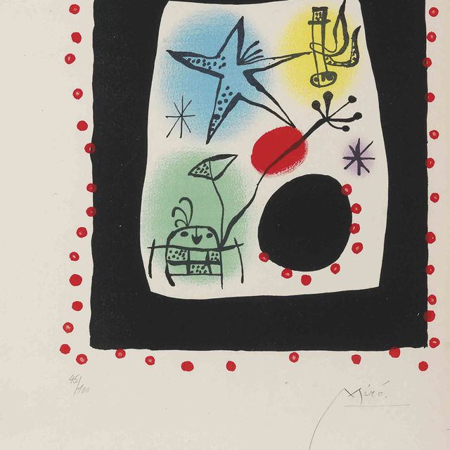 Joan Miró — Лес Коксинеллес (M. 272)