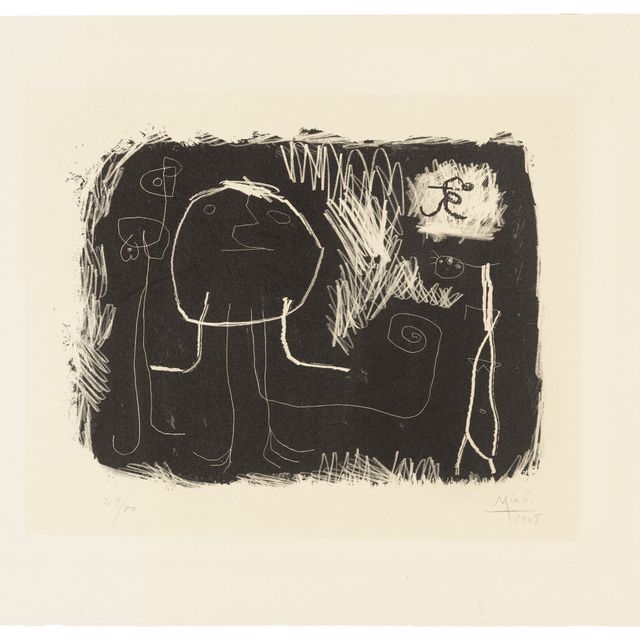 Joan Miró — Персонал в солнечном свете