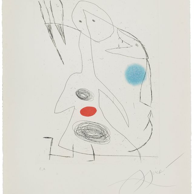 Joan Miró — Одна тарелка от: Hommage à San Lazzaro