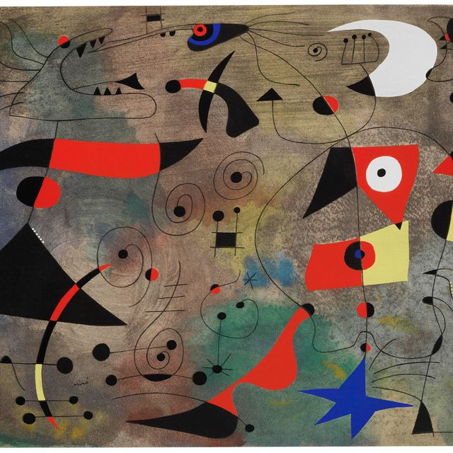 Joan Miró — Созвездия : одна пластина