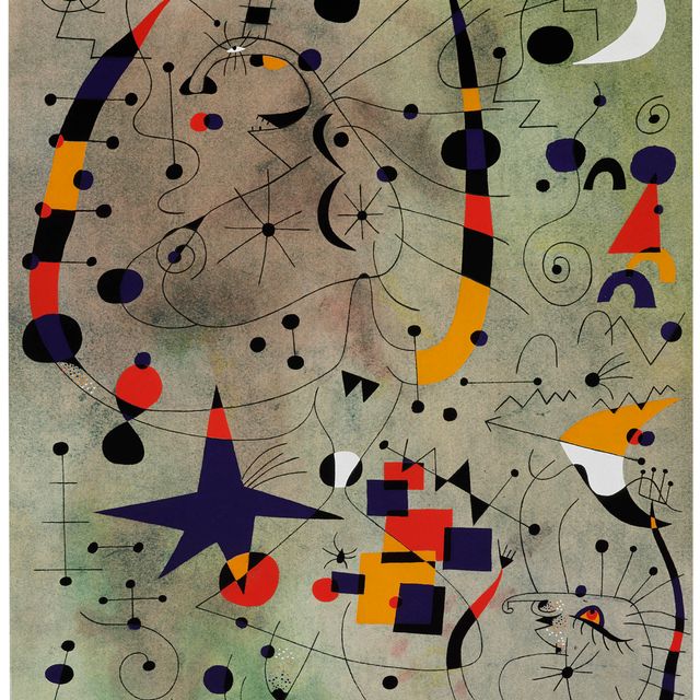 Joan Miró — Созвездия : одна пластина