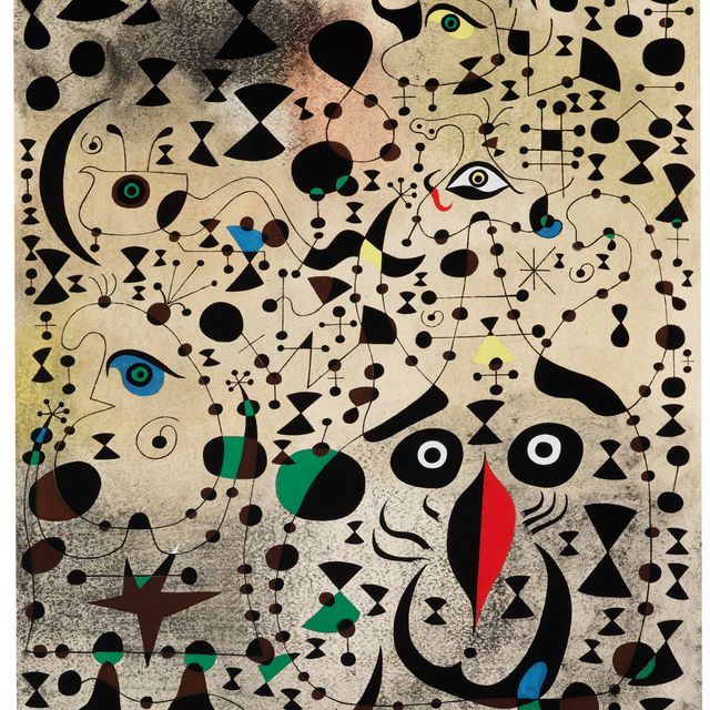 Joan Miró — Созвездия : одна пластина