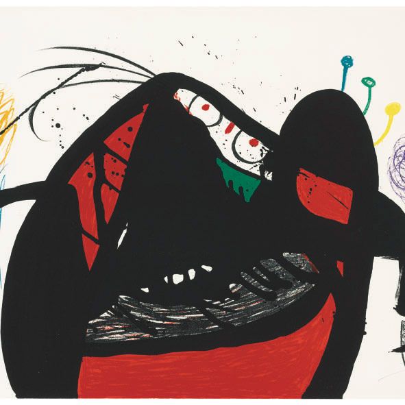 Joan Miró — Ночь в 10 000 часов (M. 1084)
