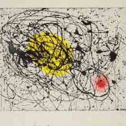 Joan Miró — Отель L'Oiseau Lune jaune (D. 362)