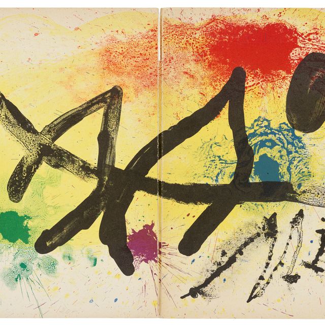 Joan Miró — Жоан Миро, оригинал графического произведения - Céramiques, 1961