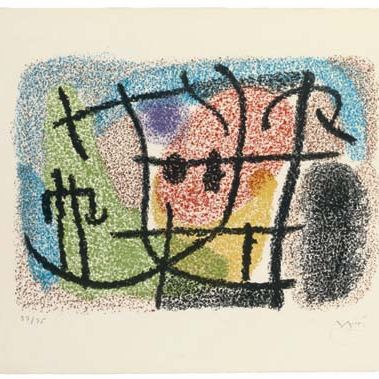 Joan Miró — Без названия , из картонных коробок (M. 452; ср. C. books 103)