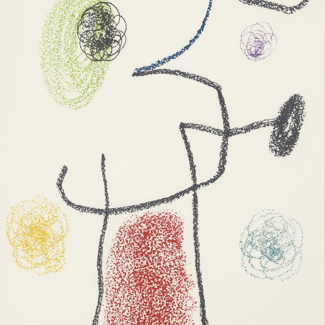 Joan Miró — Альбом 21 : одна пластинка (M. 1129; см. C. books 241)