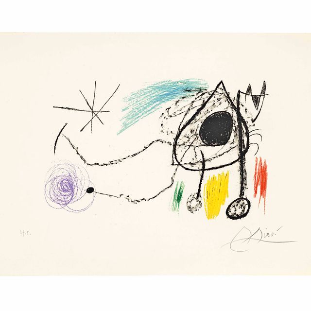 Joan Miró — Собрание образов и культур (Моурло, 849; см. книги Крамера, 158)