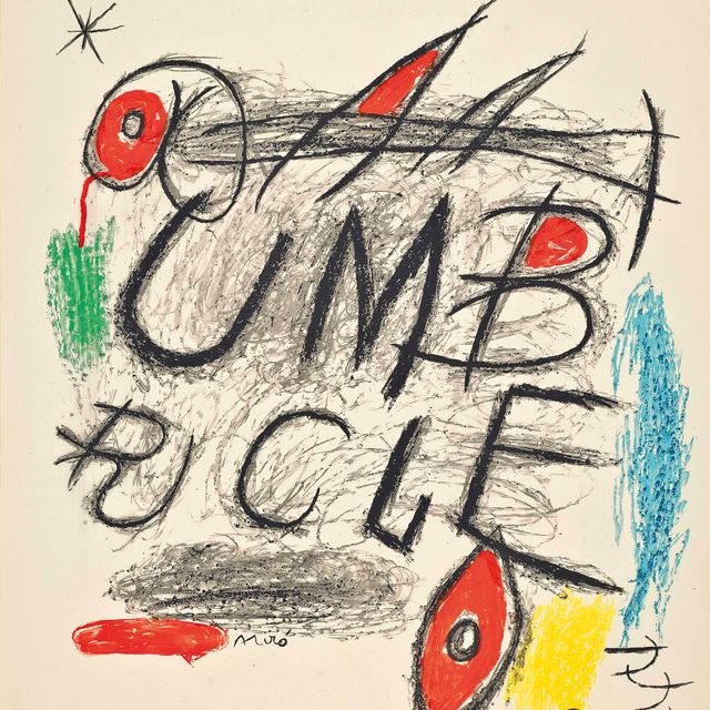 Joan Miró — Постер к фильму "Умбракл"