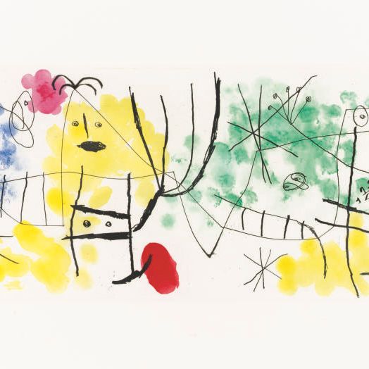 Joan Miró — Эрик Сати, Л. Бродер, Париж, 1969 (стр. 522-525)