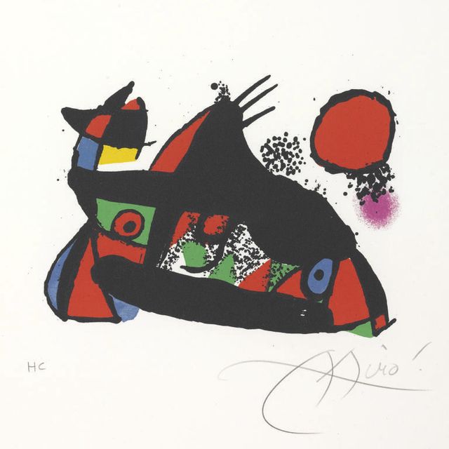 Joan Miró — Маленький эскогриф (M. 1174)