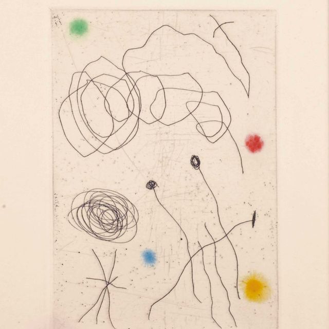 Joan Miró — Салат с карго по-французски (Dupin 388)