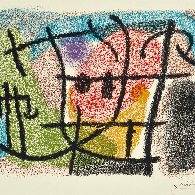 Joan Miró — Картонные коробки: один отпечаток
