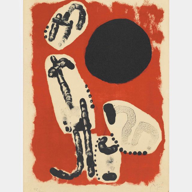 Joan Miró — Астрология I, от: Derrière le Mirror, № 57-58-59