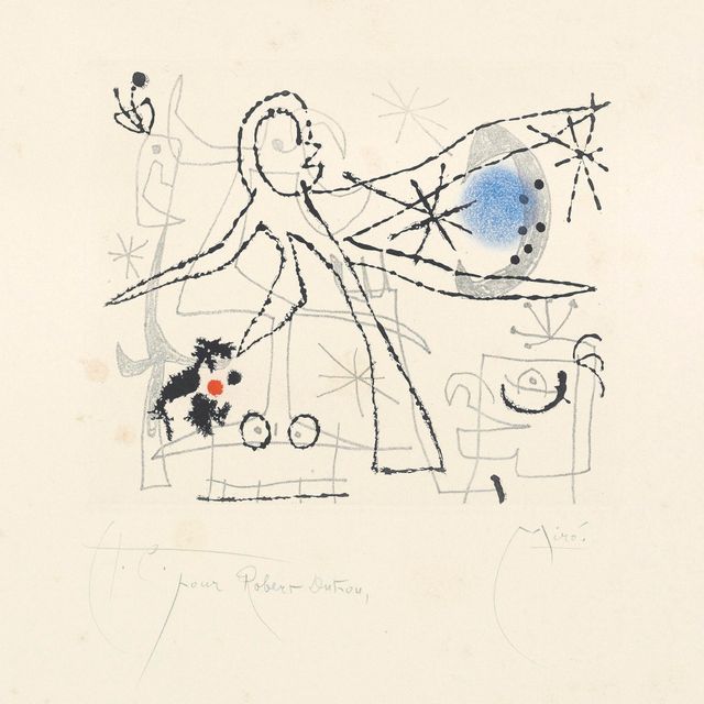 Joan Miró — Платье-футляр (Dupin 286)