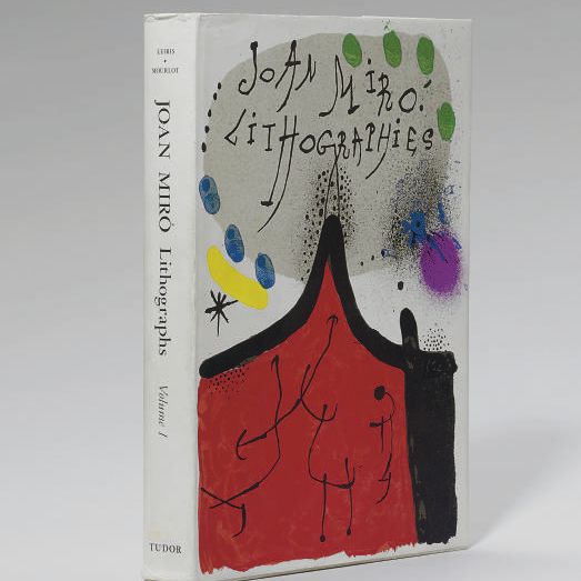Joan Miró — Литографии Жоана Миро [Том I], издательство "Тюдор Паблишинг Компани", Нью-Йорк, 1972 (M. 854, 857-67; C. books 160)