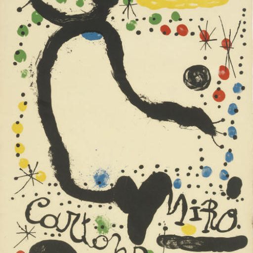 Joan Miró — Плакат для картонных коробок, Галерея Мэг (M. 426)
