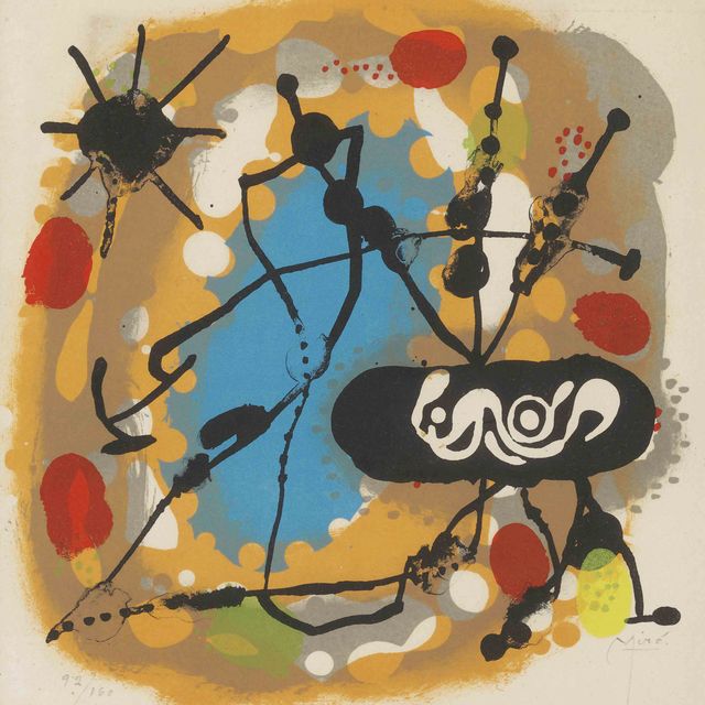 Joan Miró — Атмосфера мира (M. 258; см. C. books 52)