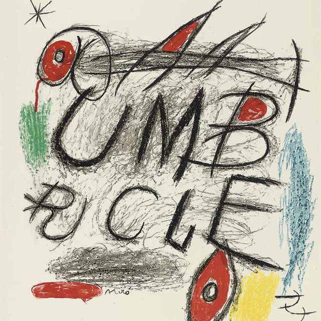 Joan Miró — Постер к фильму "Умбракл"