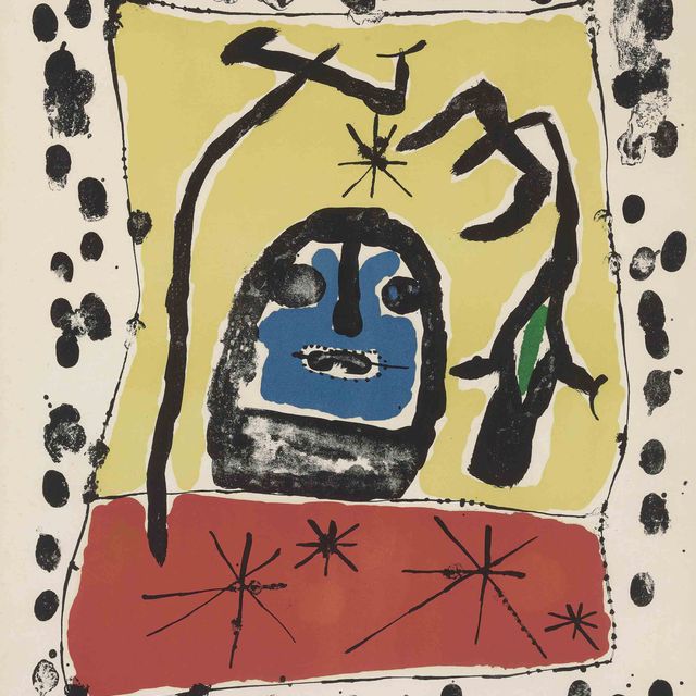 Joan Miró — Выставка в галерее Матарассо, Ницца, 1957 (М. 247)