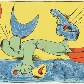 Joan Miró — Жак Превер и Жорж Рибмон-Дессень, Жоан Миро, главный редактор, Париж, 1956 (С. 39)