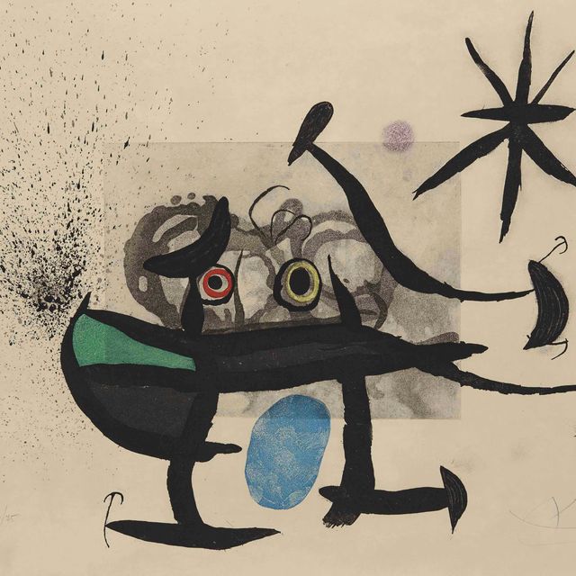 Joan Miró — Изобретение в отношении (Dupin 537)