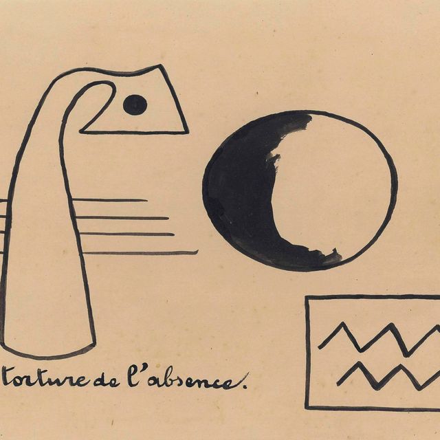 Joan Miró — Пытка отсутствием