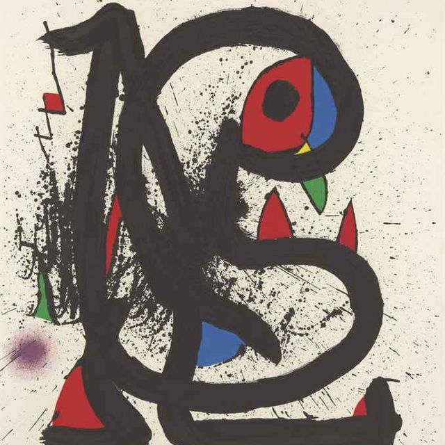 Joan Miró — Манжур де Фудр I (M. 899)