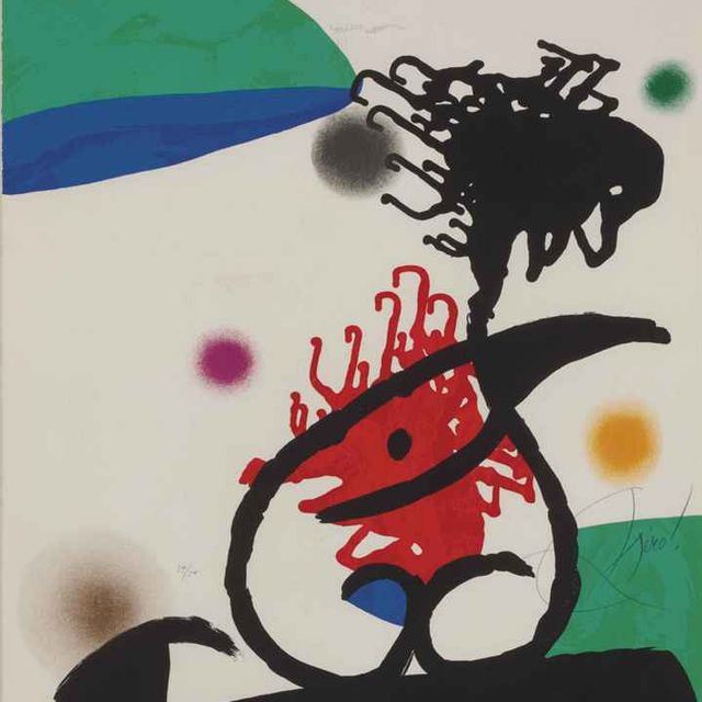 Joan Miró — Северный мандарин (M. 1095)