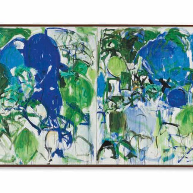 Joan Mitchell — Аквариум