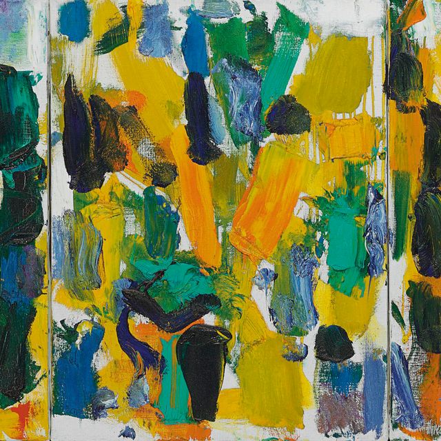 Joan Mitchell — В октябре прошлого года