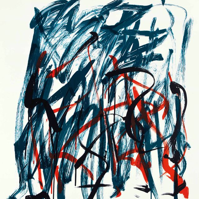 Joan Mitchell — Щетка, состояние I, из серии Bedford